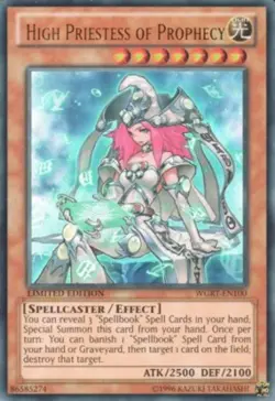 High Priestess of Prophecy - BPW2-EN100 - Ultra Rare - 1st Edition LP Yugioh Bat - Image 1