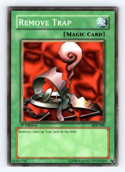 Yugioh Remove Trap SDK-048 1st Edition Common - NM 💎 - Image 1