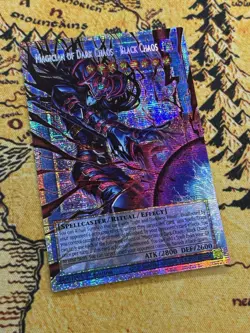 Yugioh Magician of Dark Chaos - Black Chaos (Starlight Rare) Extended CORI-EN027 - Image 1