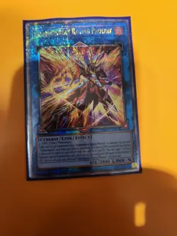 Salamangreat Raging Phoenix (Quarter Century Secret Rare) RA04-EN083 Quarter... - Image 1