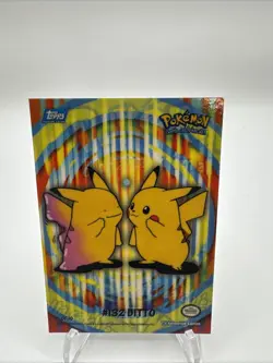 Pokemon Topps 2000 TV Animation Series 2 Stick-Ons #132 Ditto Card 5 of 10 - Image 1