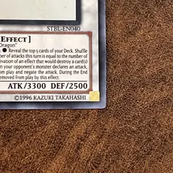 Shooting Star Dragon - STBL-EN040 Ghost Rare 1st edition LP Yugioh Card 🔥 - Image 5