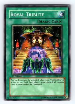 Yugioh Royal Tribute PGD-091 1st Edition Common - NM 💎 - Image 1