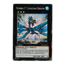 Number 17: Leviathan Dragon - Sp13-EN023 - Rare - 1st Edition - Yugioh - LP - Image 1