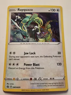 Rayquaza - Promo SWSH: Sword & Shield Promo Cards SWSH029 LP-NM - Image 1