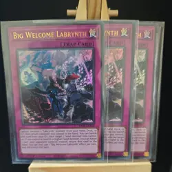 Big Welcome Labrynth ×3 - Ultra Rare 1st Edition RA04-EN104 - YuGiOh - Image 1