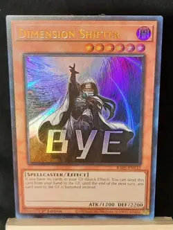 Yu-Gi-Oh! Dimension Shifter *ULTRA RARE (STAMP)* RA05-EN132 1st Edition NM - Image 1