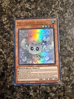 Yugioh Mulcharmy Fuwalos - RA04-EN050 - 1st Ed. Ultra Rare - NM - Image 1