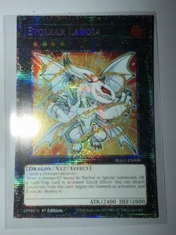 Yu-Gi-Oh Evolzar Laggia Starlight Rare Chibbi 1st Edition BLGG-EN008 - Image 1
