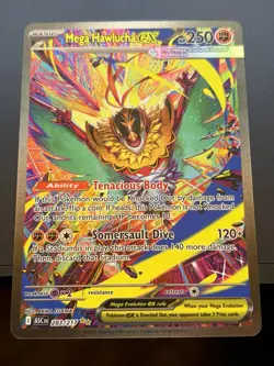 Mega Hawlucha EX SIR 283/217 Ascended Heroes Special Illustration Rare Pokemon - Image 1