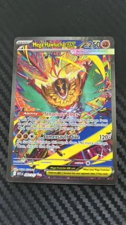 Mega Hawlucha ex 283/217 SIR - Pokemon Ascended Heroes Special Illustration Rare - Image 1
