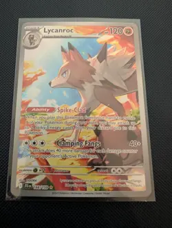 Lycanroc 166/159 Illustration Rare Full Art - Pokemon Journey Together SV09 - Image 1