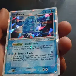 Pokemon TCG Regice ex 97/101 Hidden Legends Ultra Rare EX Holo English 90 HP - Image 3