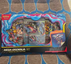Pokemon TCG Mega Greninja ex Premium Collection Box Sealed New UK - Image 1
