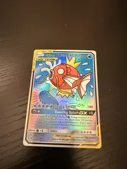 Pokemon Magikarp & Wailord GX Tag Team Fan Art 161/181 Plz Read Description - Image 1