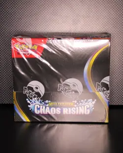 Pokemon TCG Mega Evolution Chaos Rising Booster Box Sealed - 36 Packs - Image 1
