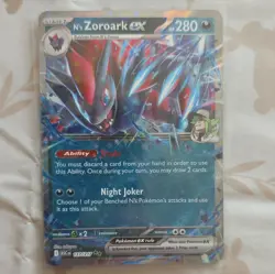 The Pokemon Company Pokemon TCG N's Zoroark ex 098/159 Sv09 FA DR Holo HP280 - Image 1