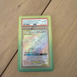 Pokemon TCG Moltres & Zapdos & Articuno GX Hidden Fates 69/68 PSA 10 - Image 1