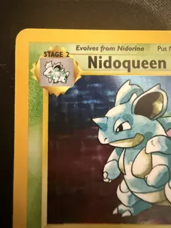 NIDOQUEEN 7/64 JUNGLE POKEMON NM-LP UNLIMITED HOLO RARE - Image 4
