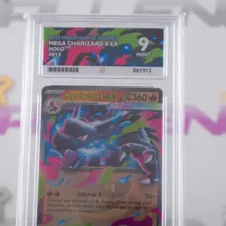 Mega Charizard X EX 013/094 Phantasmal Flames Holo 2025 ACE 9 Pokemon TCG - Image 3