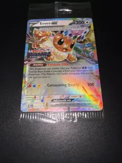 Pokemon Eevee TCG Prismatic Evolutions Card 075/131 Stamped Sealed - Image 1