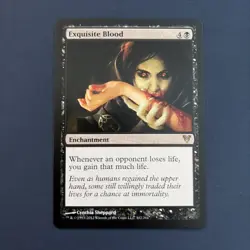 Exquisite Blood - MTG (AVR) Avacyn Restored Rare NM 102 - Image 1
