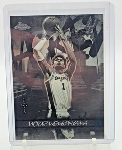 2025-26 Topps Chrome Cactus Jack Victor Wembanyama #JU-33 Jacked Up Insert - Image 1