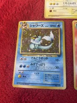 Japanese Flareon, Vaporeon, Jolteon Vintage Holo Bundle Pokemon Cards Wotc - Image 3