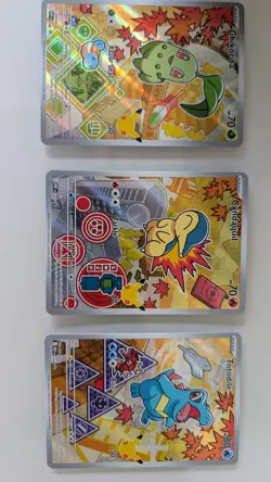 Pokemon - First Partner Illustration Collection Series 2 - JOHTO GEN 2 set - Image 1