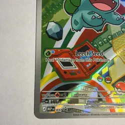 Pokemon TCG Bulbasaur First Partner Illustration Collection Holo Card NM - Image 5