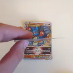 Pokemon TCG Lucario V & VSTAR Promo Foil Card Lot SWSH213 SWSH214 English - Image 5