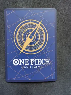 One Piece CCG Sanji Op07-064 2nd Anniversary SR Gold Foil Chinese Edition Mint! - Image 2