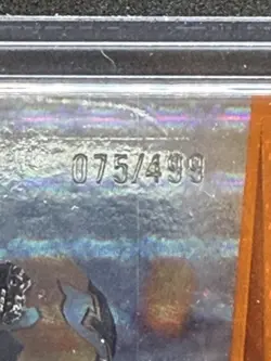 Gavin McKenna 2023-24 UD CHL SP Game Used Orange Foil /499 Toronto Maple Leafs - Image 3