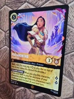 Pocahontas Peacekeeper - Disney Lorcana Winterspell - 22/204 Regular Nm Card - Image 3