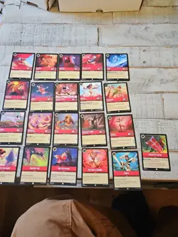 Disney Lorcana The First Chapter COMPLETE COMMON & UNCOMMON FULL SET 126 Cards - Image 4