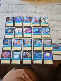 Disney Lorcana The First Chapter COMPLETE COMMON & UNCOMMON FULL SET 126 Cards - Image 5