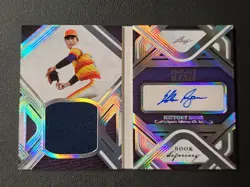 2023 Nolan Ryan #BS-NR1 Leaf History Book Patch Autograph One Of One 1/1 - Image 3