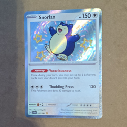 Pokemon TCG Snorlax 202/091 Shiny Rare Holo SV: Paldean Fates - Image 1