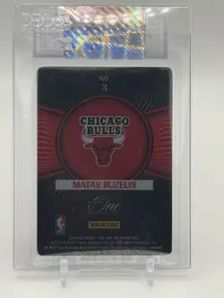2024-25 Panini One And One Matas Buzelis #3 RC Permit to Dominate Case Hit SSP - Image 2