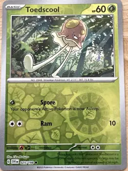 Toedscool - 025/198 - Reverse Holo - Scarlet & Violet SV1 - Mint - Pokemon Card - Image 1