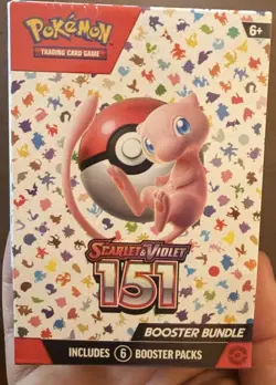 Pokemon TCG Scarlet & Violet 151 – 6 Pack Booster Bundle Sealed New - Image 1