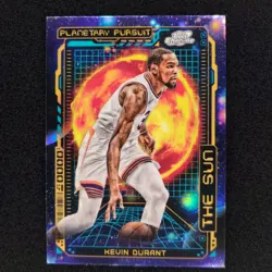 2023 Topps Chrome Cosmic Kevin Durant Planetary Pursuit The Sun #PPS-7 - Image 1