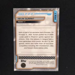 2023 Topps Chrome Cosmic Kevin Durant Planetary Pursuit The Sun #PPS-7 - Image 2