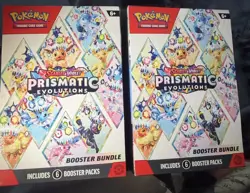 Prysmatic Evolutions Booster Bundles X2 Brand New Factory Sealed - Image 1