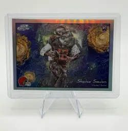 Topps Cosmic Chrome Shedeur Sanders Browns Rookie STN-3 Stars in the Night - Image 1