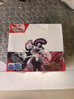 Pokemon TCG Destined Rivals Booster Box – Brand New & Factory Sealed – 36 Packs - Image 1