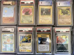 Pokemon TCG Slabbed Cards Set Of 14 PSA And CGC Graded - Image 2