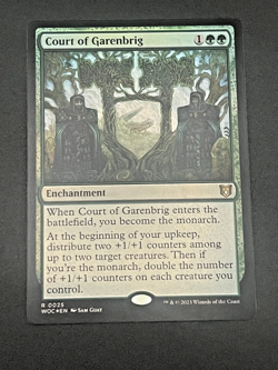 Court of Garenbrig (Foil, #25, NM) Commander: Wilds of Eldraine (WOC), MTG - Image 3