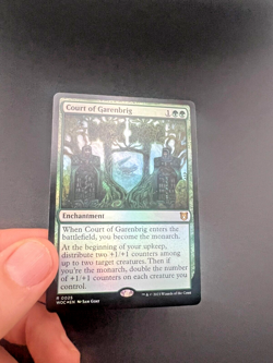 Court of Garenbrig (Foil, #25, NM) Commander: Wilds of Eldraine (WOC), MTG - Image 5