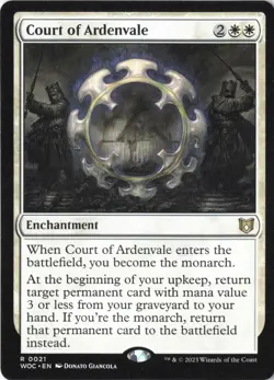 Court of Ardenvale R Commander: Wilds of Eldraine 21 NM - Image 1